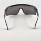 ERB Sting Ray Safety Glasses Half Frame Telescoping Temples UV Protection Z87.1+ (Blue, Gray & N/A)