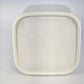 Tupperware Modular Mates 1621-1 Clear Storage Canister White Lid 1623-4 Vintage