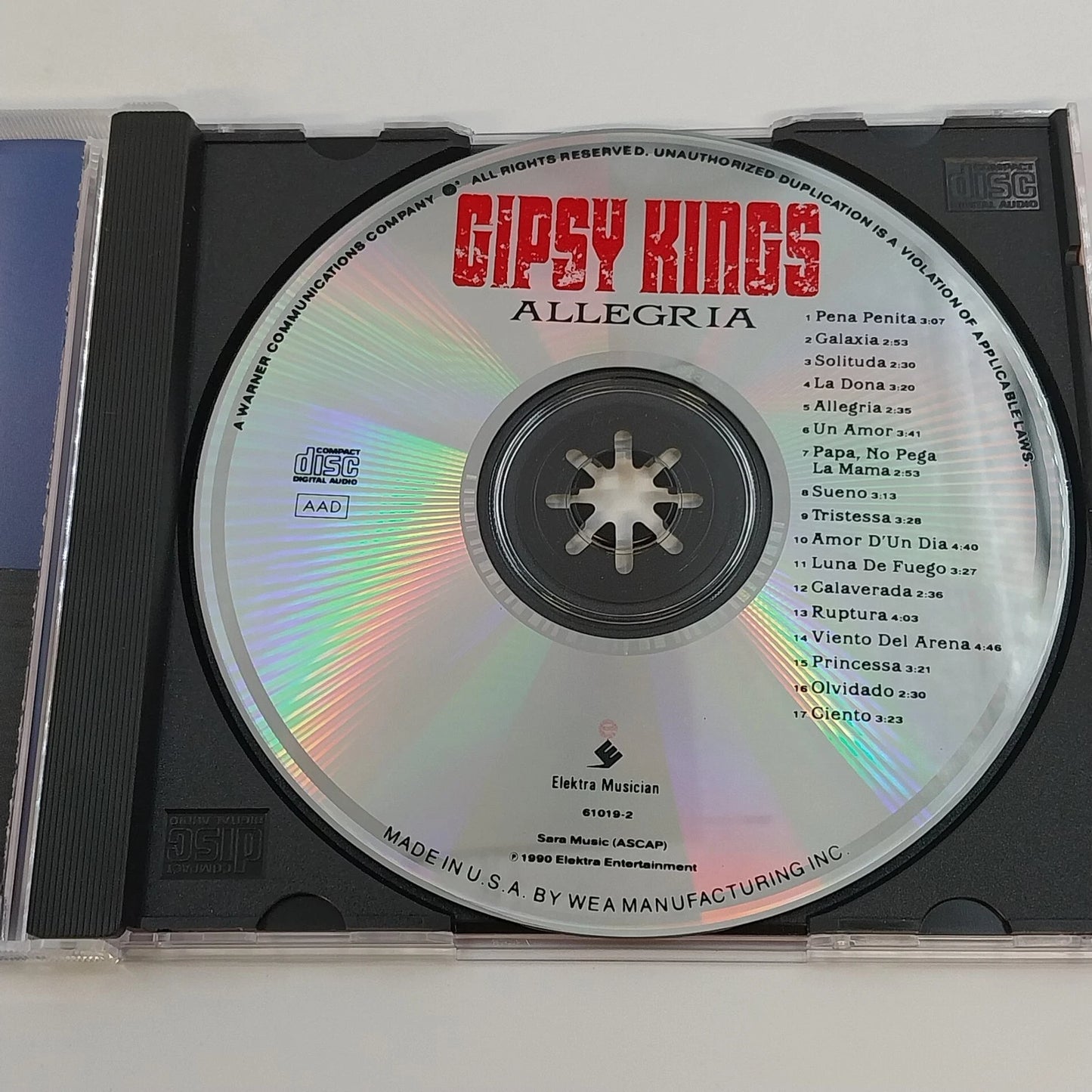 Gipsy Kings Allegria Este Mundo 2 CD Lot 1990 1991 Latin Pop Flamenco Rumba