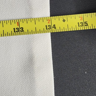 Plain White Rectangle Long Tablecloth Table Cover For Banquet Table 56" x 134"