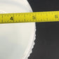 Vintage Indiana Milk Glass Diamond Point Candy Dish Footed Bowl