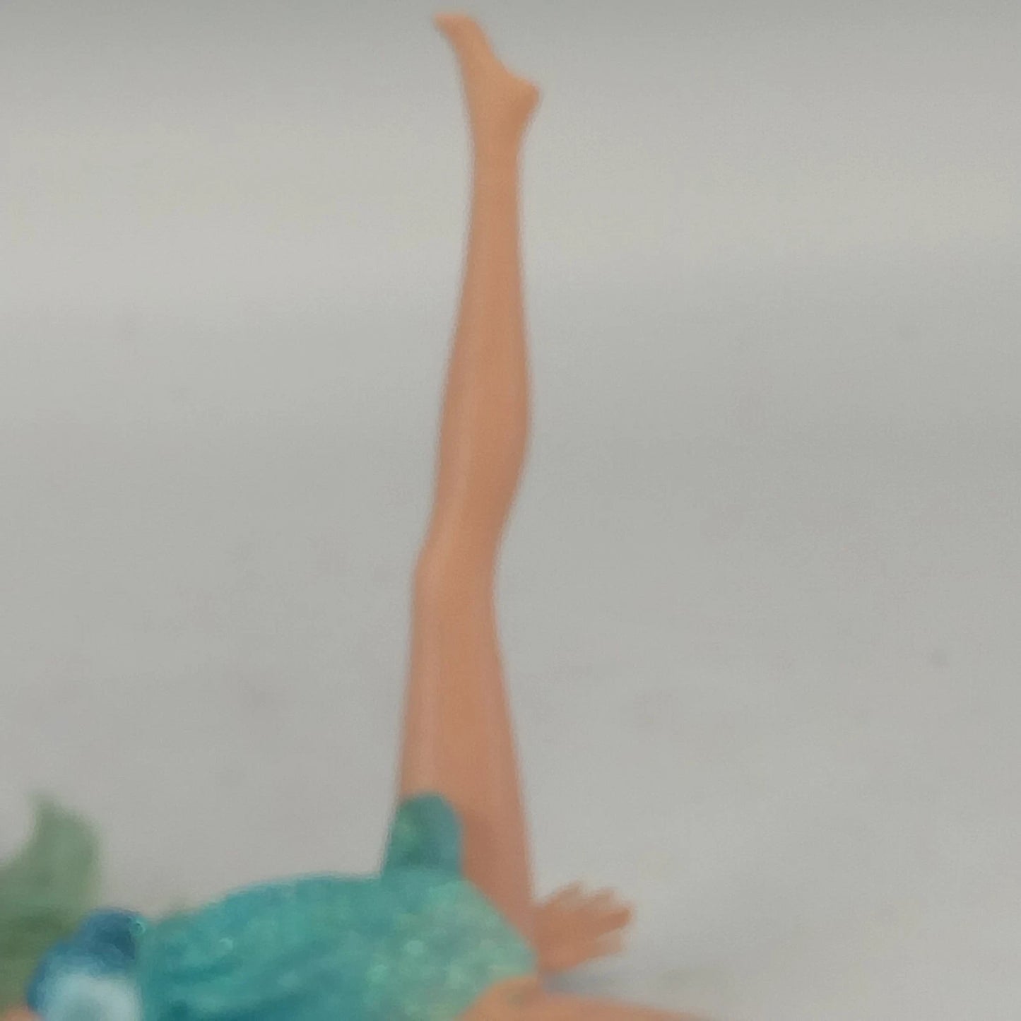 Mattel Barbie Fairytopia Fairy Doll Green Hair Blue Dress Head 1999/2005 Body