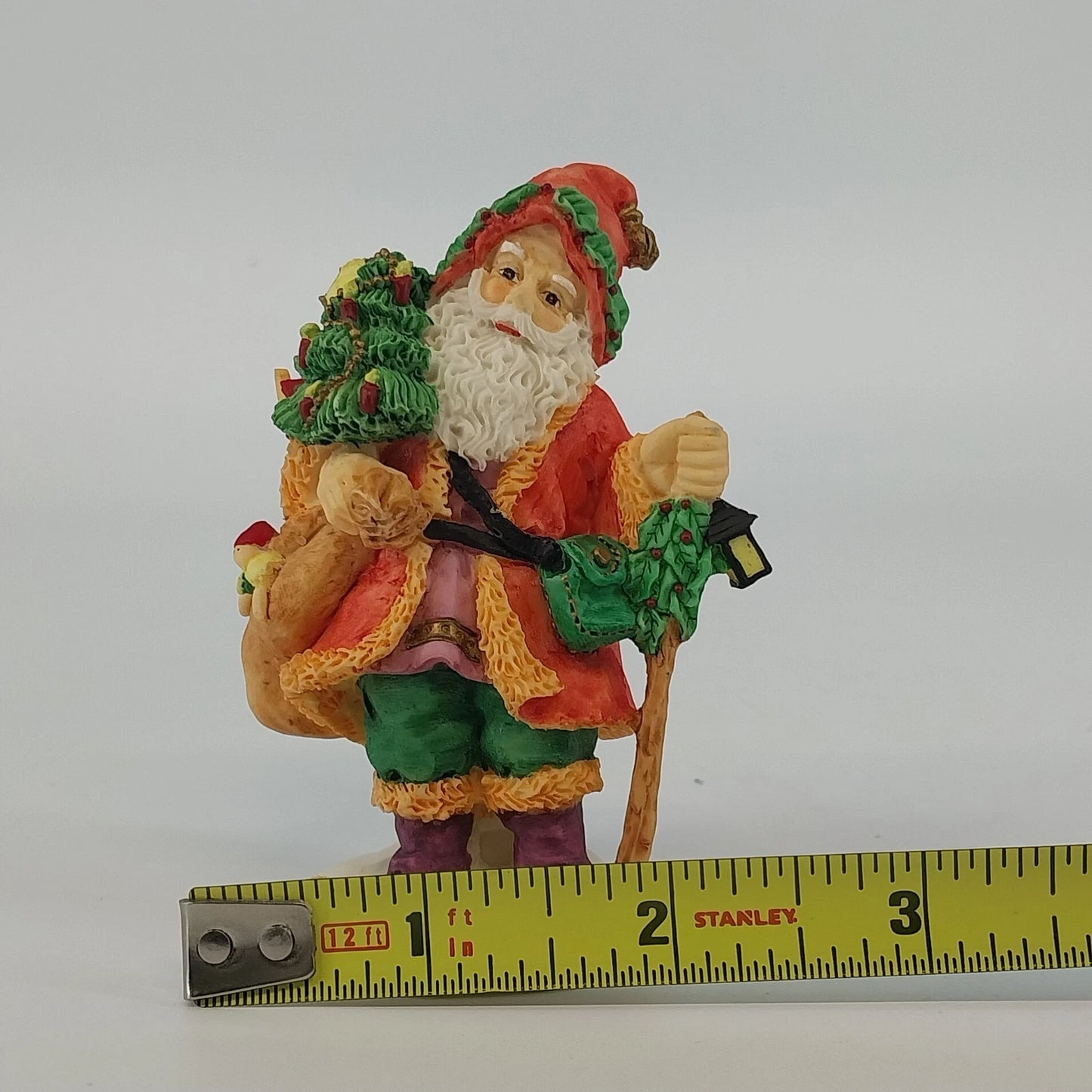 Bronson Yuleman From Denmark Old World Santas Resin Figurine 4" 1995 Vintage