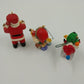 5 Hallmark Keepsake 1999 Christmas Ornaments Santas Mice and an Artist See Desc