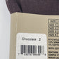 Massini Womens Size 2 Stocking Brown Control Top Opaque Tights Cotton Shield NWT