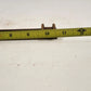 16 Model Train Straight Track Sections O Gauge 10" Long Brown Ties Rusty Vintage