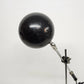 Robert Sonneman Orbiter Eyeball Desk Lamp Black Chrome Articulating '50s USA 22"