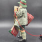 Possible Dreams Christmas Figurine Santa In The Alps Checking List Toys and Dog