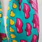 Robin Ruth Holland Tulip Wind Mill Wood Shoe Rectangle Scarf 64" 100% Polyester