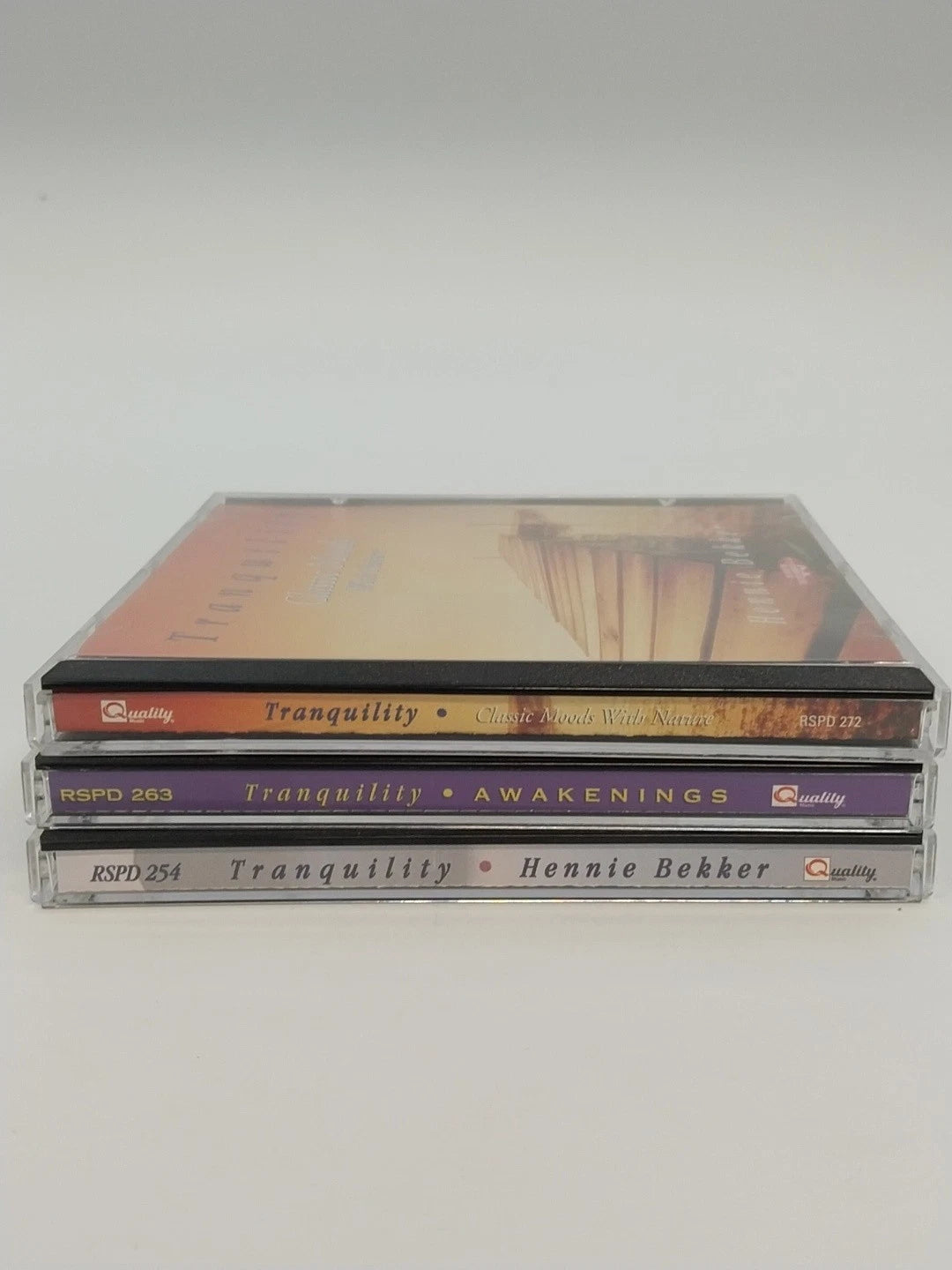 Hennie Bekker Tranquility Classic Moods Awakenings 3 CD Lot New Age Ambient Vtg