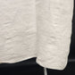 Off-White Tablecloth with Cutwork Drawn Thread Ribbon & Line Design 58" x 78"