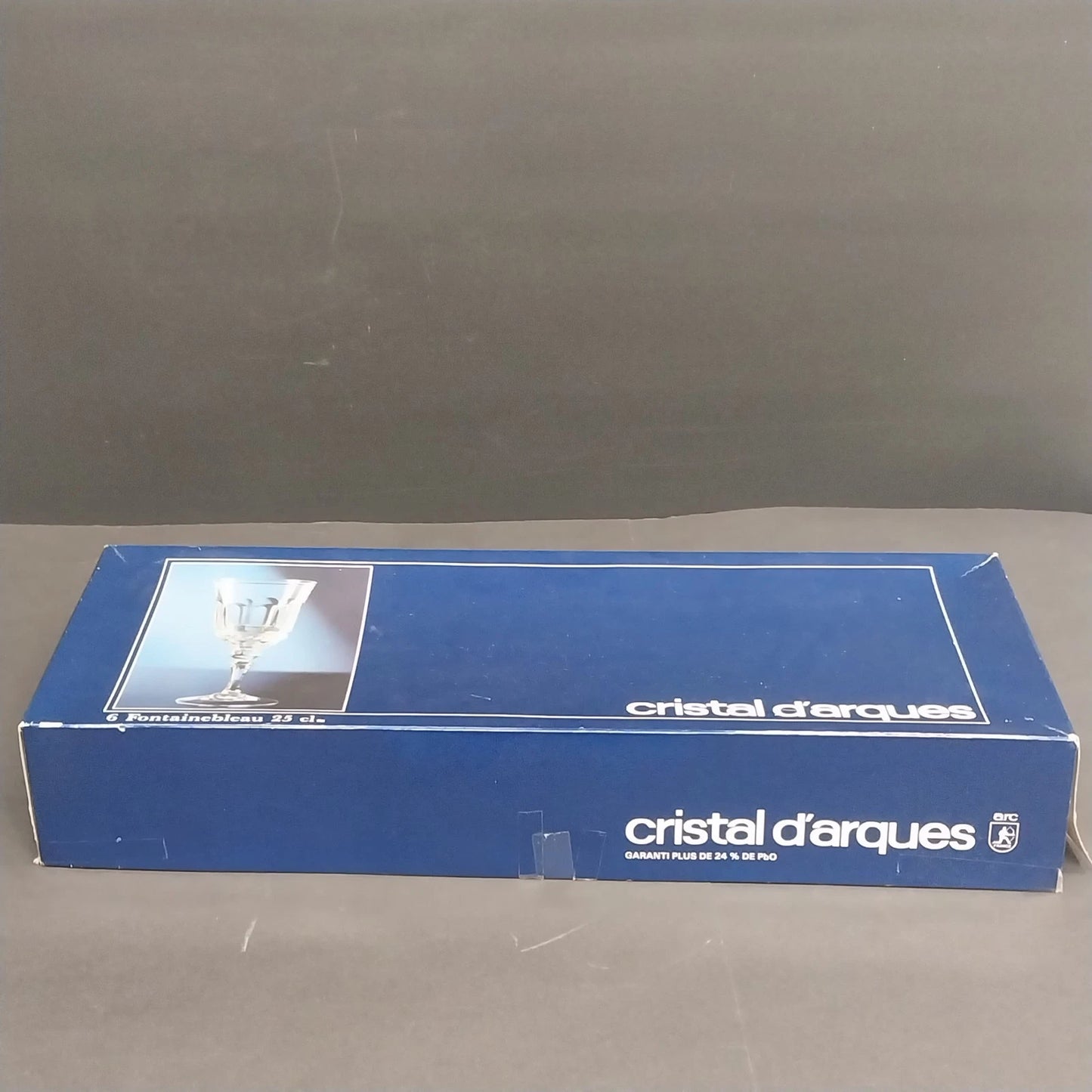 Cristal D'Arques Chantilly 25 cl Wine Glasses Set of 6 Original Box Arc France