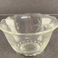 American Cut Elegant Glass Rose Cabbage Mayonnaise Bowl Liner Clear Vintage