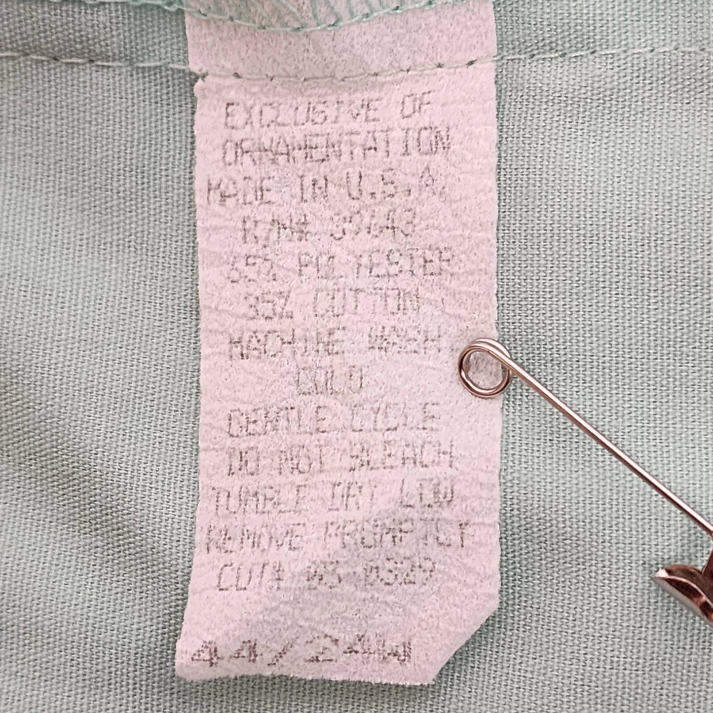 Cape Cod Women’s Jacket 24W 3XL Seafoam Mint Green Pockets Vintage Lightweight