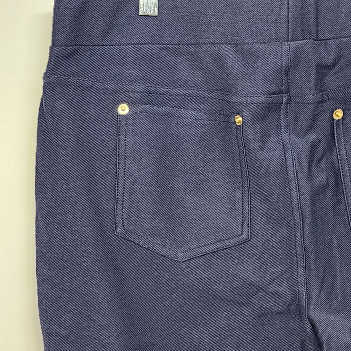 Michael Kors Women's XL Navy Trousers 36x29 High Rise 4 Pocket Career Pants