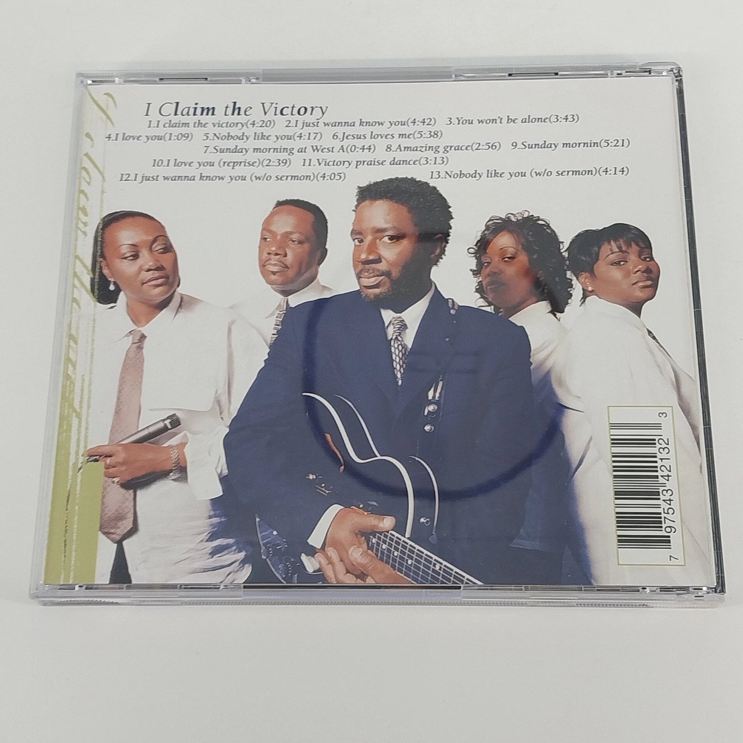Doc Powell Laid Back & I Claim the Victory 2 CD Smooth Jazz Gospel Set Vintage