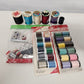 Lot Sewing Notions Thread Bond Needles Tape Button Magic Bias Cord Glue Pin Cush