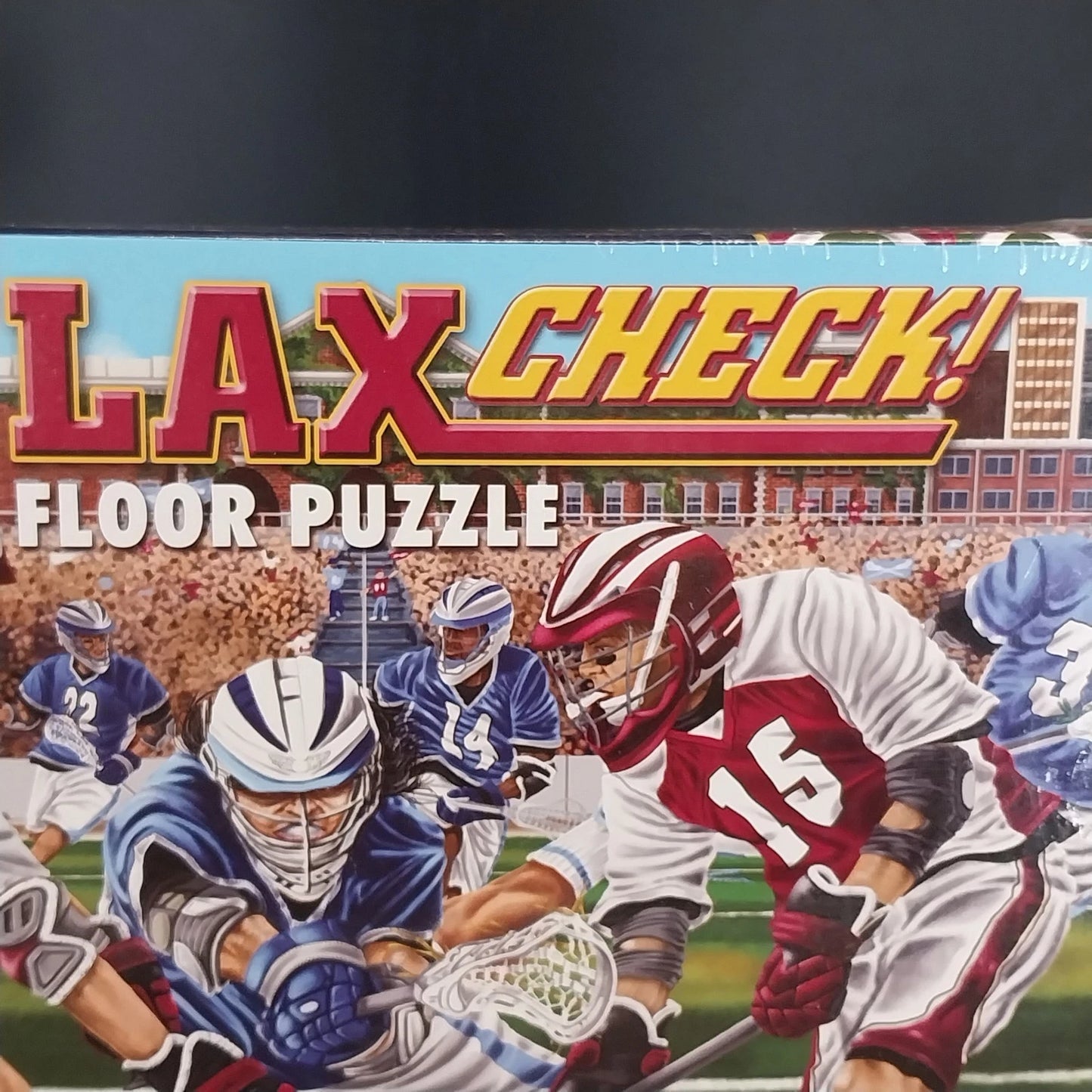 Melissa & Doug Lax Check Lacrosse Floor Puzzle 48 Pieces 2 Ft x 3 Ft Sealed NOS