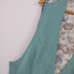 Tina Barrie Women's Vest 24W Plus Size Mint Green White Lace Floral Back Vtg