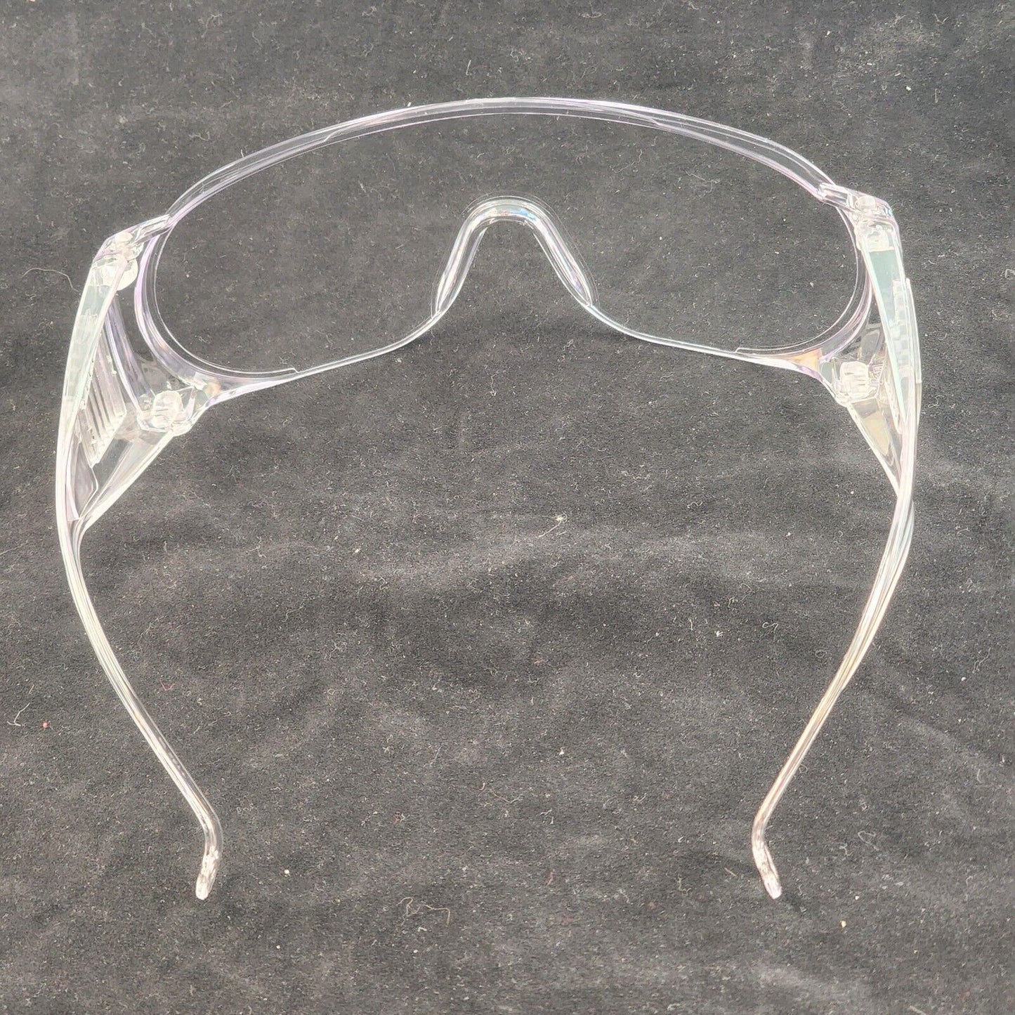 ERB Spec Visitor Safety Glasses OTG Fits over Most Rx Glasses UV Protection Z87+ (Clear, Clear)