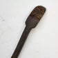 Cobbler Shoemaker Glazing Edge Iron Leatherworking Tool Wood Handle 14" Antique