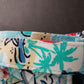 X-Large Crossbody Vera Bradley Purse Bag Beach Treasures 11" Blue Cotton Adjust