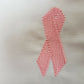 Breast Cancer Awareness Pink Ribbon Pink Bib Apron 3 Pocket 28"W x 24"L Adj Neck
