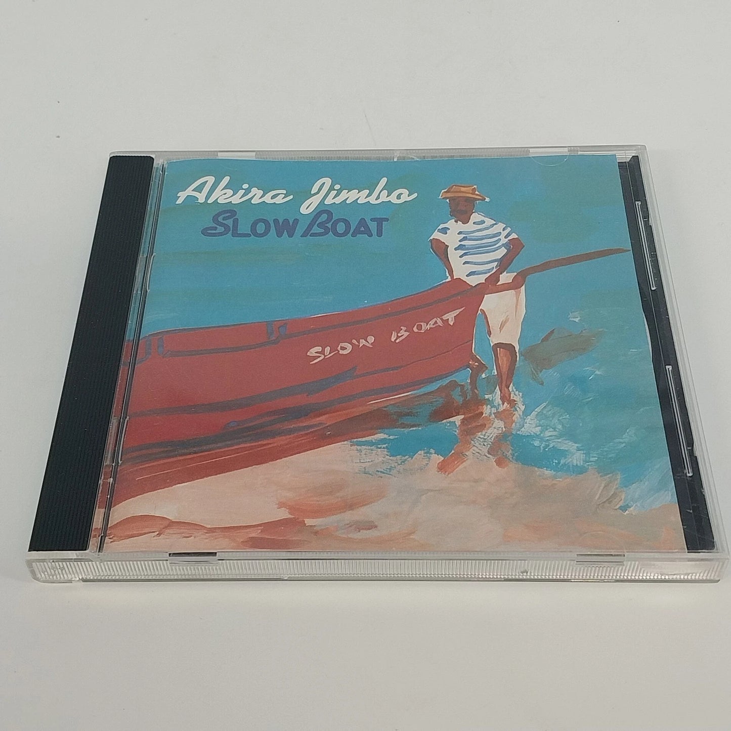 Akira Jimbo Slow Boat CD 1991 Jazz Fusion Contemporary Instrumental Album Japan