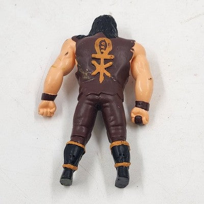 Mankind Figure 5" WWF Bend Ems Wrestling 1997 Series 5 Just Toys Titan Sports