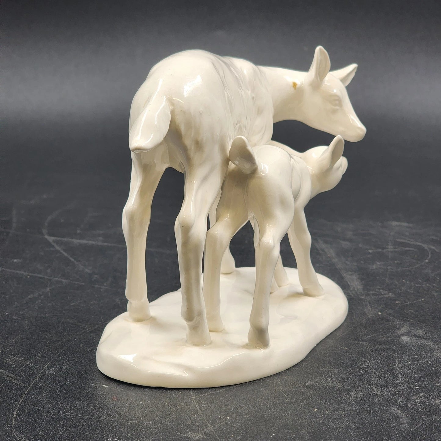 Noritake 1974 Mother’s Day Deer Doe Fawn Figurine Limited Ed. Bone China Japan