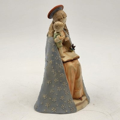 Goebel Hummel Flower Madonna Virgin Mary Baby Jesus Figurine 10/1 TMK3 W Germany