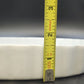Christyneholm Rose Porcelain Quiche Tart Baking Pie Dish Fluted Edge Round China
