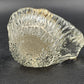 Linden Crystal Quartz Mantel Clock White Face Roman Numerals Tabletop 3" Vintage