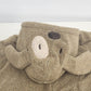 Koala Baby Boutique Unisex Kid's Beige and Cream Snow Suit with Footies Fleece