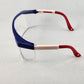 Gateway Strobe VS Traditional Visitor Safety Glasses Telescoping Temples Z87.1+ (Freedom Frame, Clear Lens)