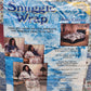 Snuggle Wrap Blanket 60"x86" Fleece Zippered 100% Polyester NOS in Original Bag