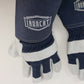 3pr Ironcat IC8 Cowhide Leather Gloves Large Rubberized Gauntlet Cuff Work