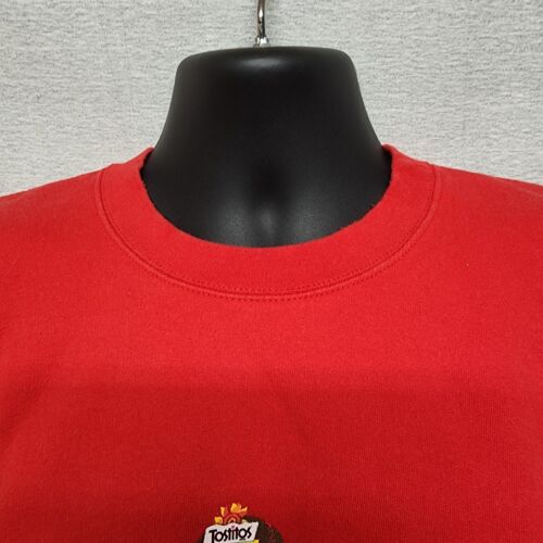 Ohio State 2003 Tostitos National Champion Crew Sweatshirt Men's XL Red Vintage