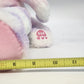 Build-A-Bear Pastel Swirl Kitty Cat Plush 15" Pink Purple Blue Stuffed Animal