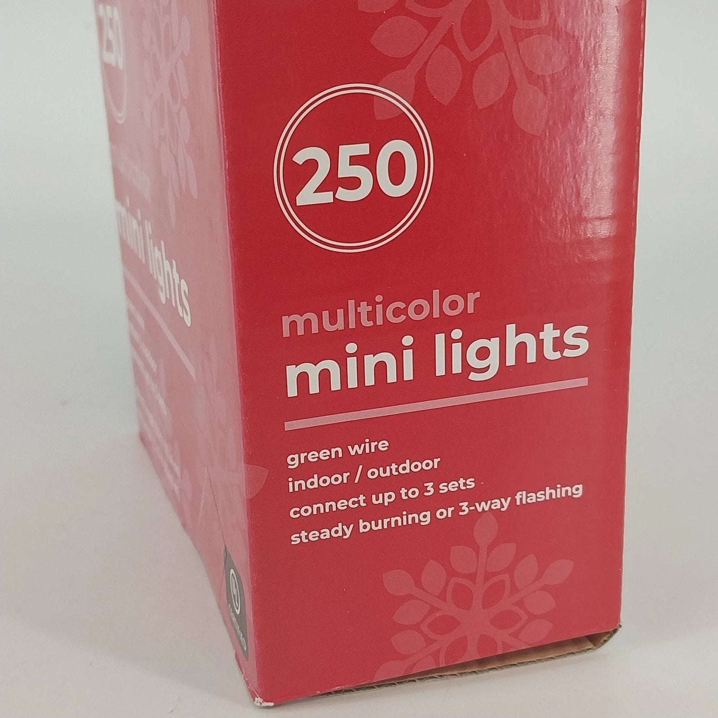250 Multicolor Mini Christmas Lights Green Wire 50 ft Indoor Outdoor NIB