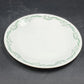 3 Corelle Emily Dinner Plates 10.25" Green Swirl Pattern Corning Ware USA