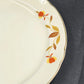 Autumn Leaf Breakfast Plate 9.25" Hall's Superior for Jewel Tea MCM Vintage