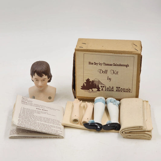 Blue Boy by Thomas Gainsborough Bisque Doll Kit Yield House w Body Parts Pattern