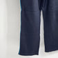 Liz & Co Petite Medium Tracksuit Jacket & Pants Black Cotton Blue White Piping