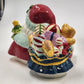 Christmas Santa Cookie Jar 12.5" Tall JC Penney Home Collectors Decor Edition