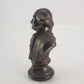 George Washington Bronze Glazed Ceramic Bust F Jackson 6.75 Inch