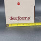 Dearfoams Women's Memory Foam Slippers Tan Heather Size Medium 7-8 Polyester NIB