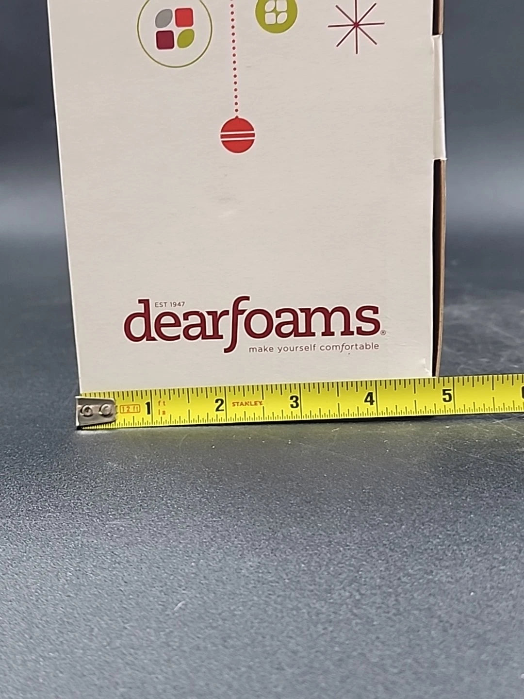 Dearfoams Women's Memory Foam Slippers Tan Heather Size Medium 7-8 Polyester NIB