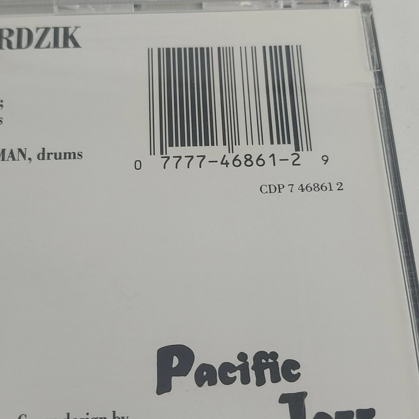 Russ Freeman Richard Twardzik Trio CD Pacific Jazz Records Capitol Jazz 1989