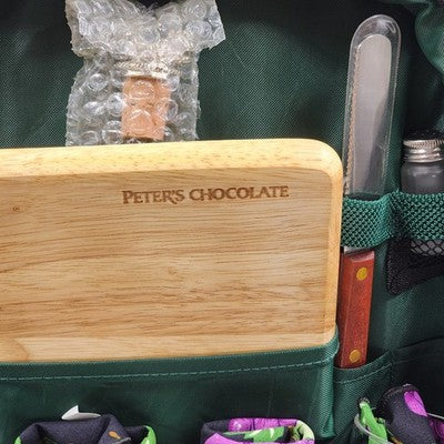 Picnic Time Green Backpack The Original Insulated Wine holder Setting 4 person
